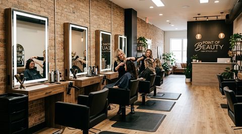 Illustration of Hair Co-Beth Greene, beauty salon in Meadville, PA